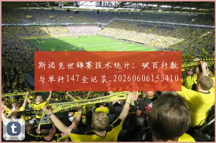 斯诺克世锦赛技术统计：破百杆数与单杆147全记录_20260606153410